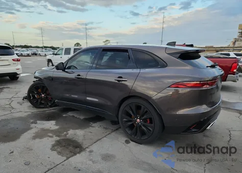 2021 Jaguar F-Pace R-Dynamic S из США, поврежденный, VIN SADCT2FUXMA667723